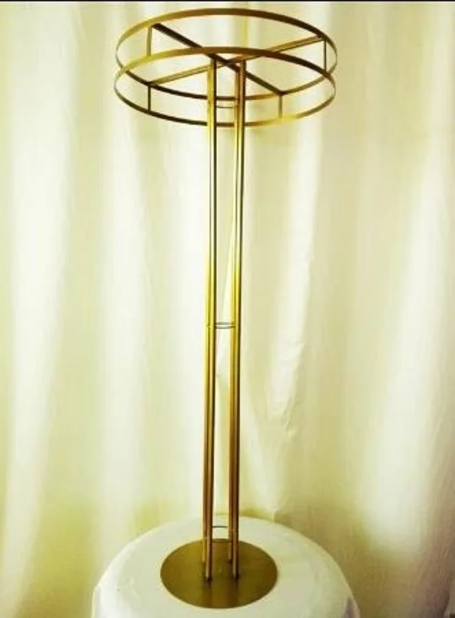 5FT 150 см элегантный Кристальный цветок стенд свадебный Хрустальный Настольный