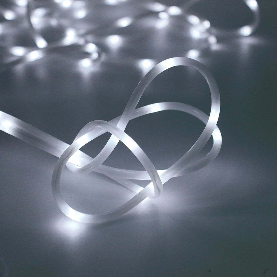 8 Modes 10M Led Rainbow Tube Fairy Neon String Light Garland Outdoor Garden Christmas Holiday Wedding Party Strip | Освещение