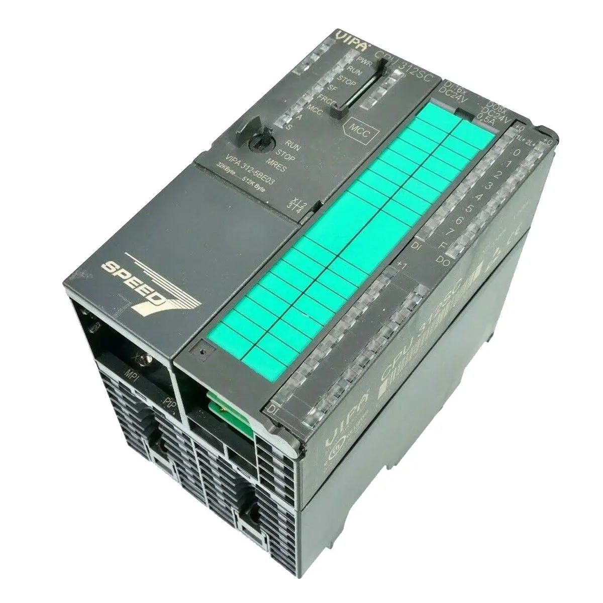 

Используемый цифровой входной/выходной модуль VIPA CPU 312SC