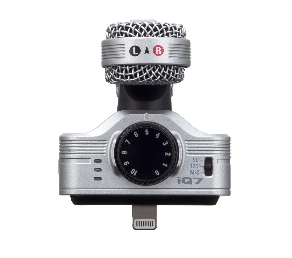 ZOOM IQ7 Стерео конденсаторный микрофон для записи iPhone iPad и iPod Touch | Электроника