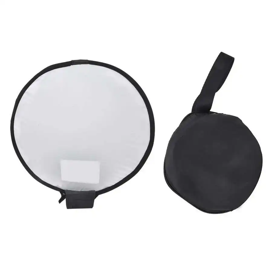 30cm Round Portable Mini Folding Flashlight Studio Softbox Photography Fill Light Cover shape softbox | Электроника
