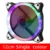 Aurora Single Sided Color Light 12cm Fan