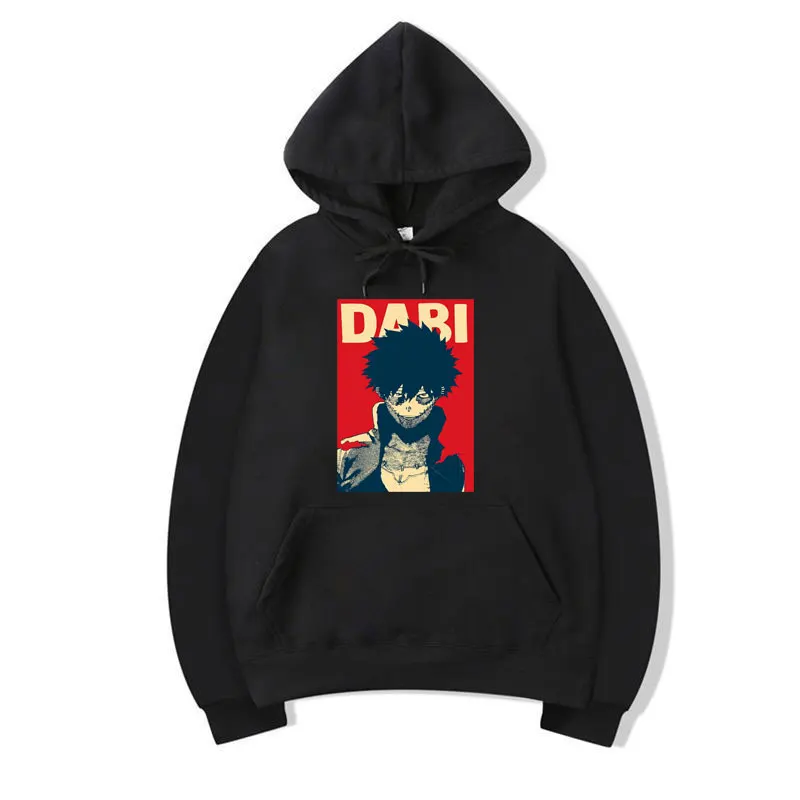 

Japan Anime My Hero Academia Hoodie Dabi Pattern Priting Sweatshirt Mens Personality Streetwear Unisex Funny Harajuku Hoodies