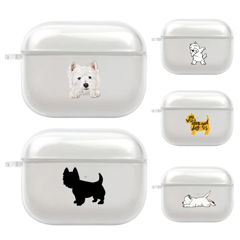 

Чехол West Highland Terrier Westie из ТПУ для Airpods Pro, чехол для наушников Airpods, беспроводной чехол с Bluetooth для AirPods 3