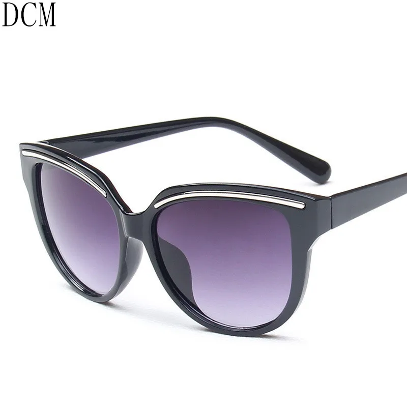 2020 новые женские большие модные очки люксовый бренд Ретро Мужские кошачий глаз