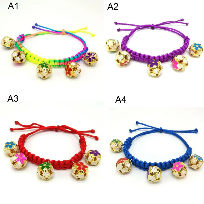 Вязаное красное колье на удачу ручной работы для кота кролика|Ошейники и поводки