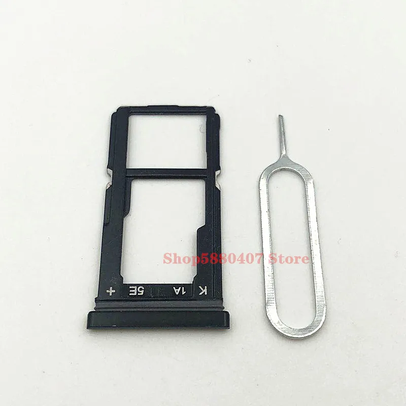

100% Original TF SIM Tray For OPPO R15 Pro SD/SIM Card Holder Tray Reader Cover Replacement Parts