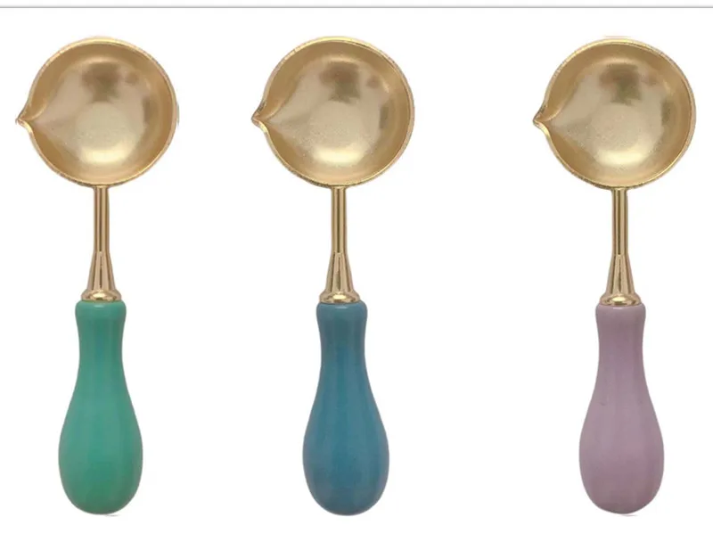 Восковая ложка для печати сделай сам ретро Крафтовая печать конверт свадебное