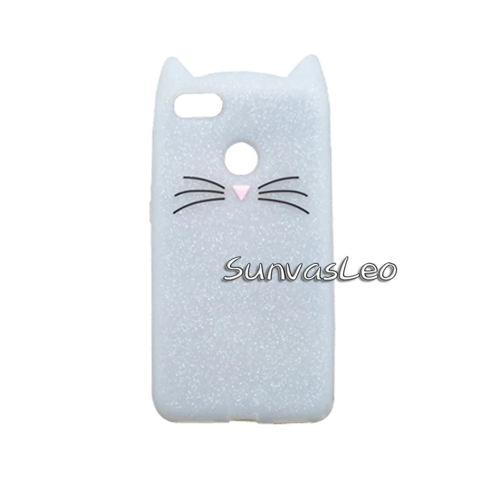 White Beard Cat Для Huawei P Smart 5,6" 3D чехол, мягкий силиконовый чехол с милым единорогом из мультфильма, задняя крышка для мобильного телефона Huawei Honor 9 Lite - Цвет: White Beard Cat