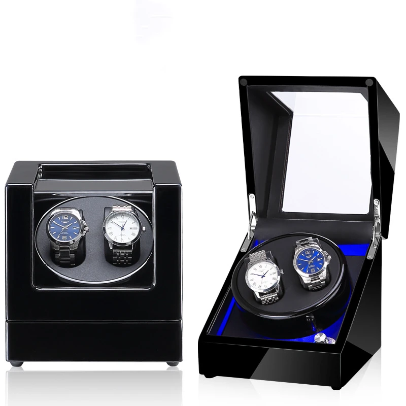 Коробка для намотки часов автоматическая коробка роскошный светодиодный