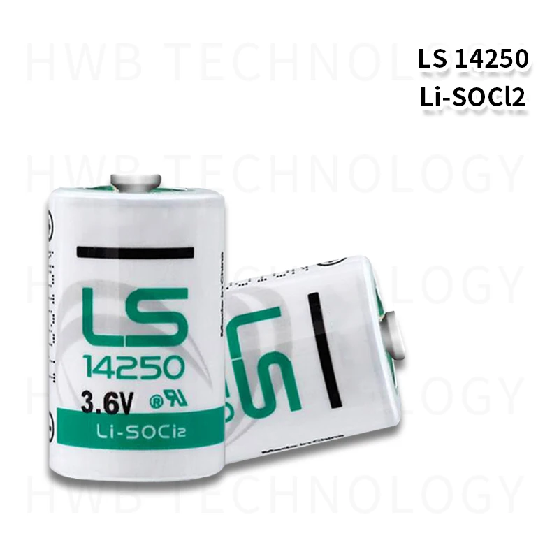 10 шт./лот новый оригинальный SAFT LS14250 AA 3 6 В 900 мАч Тионилхлорид низкий саморазряд