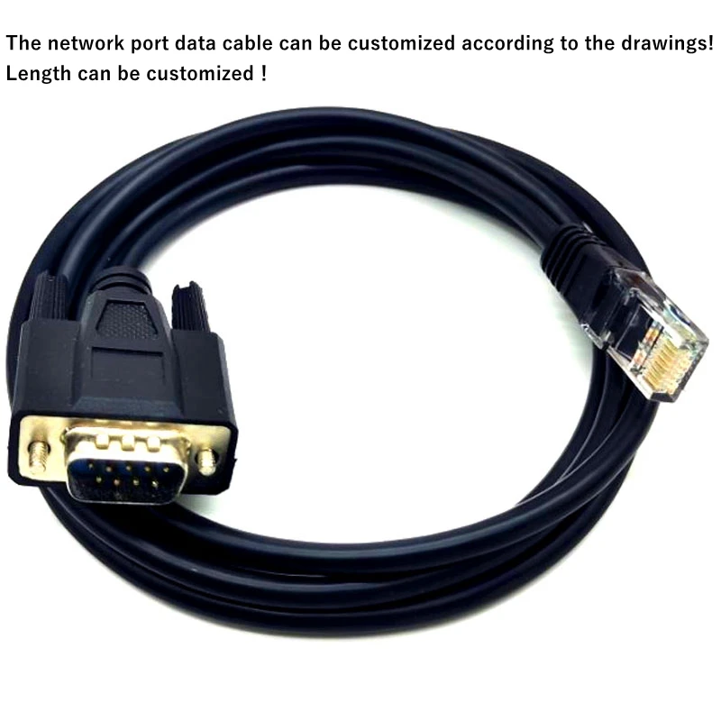 (Изготовление на заказ) кабель с RJ45 последовательный порт DB9 штекер RS232 линейный