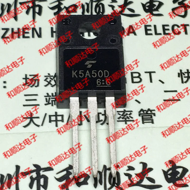 

10pcs/lot K5A50D TK5A50D New stock TO-220F 500V 5A