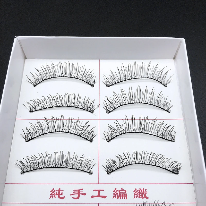 10 Pairs Fashion Eyelashes Natural Handmade Dense False Beauty Cross Thick Fake Eye Lashes | Красота и здоровье