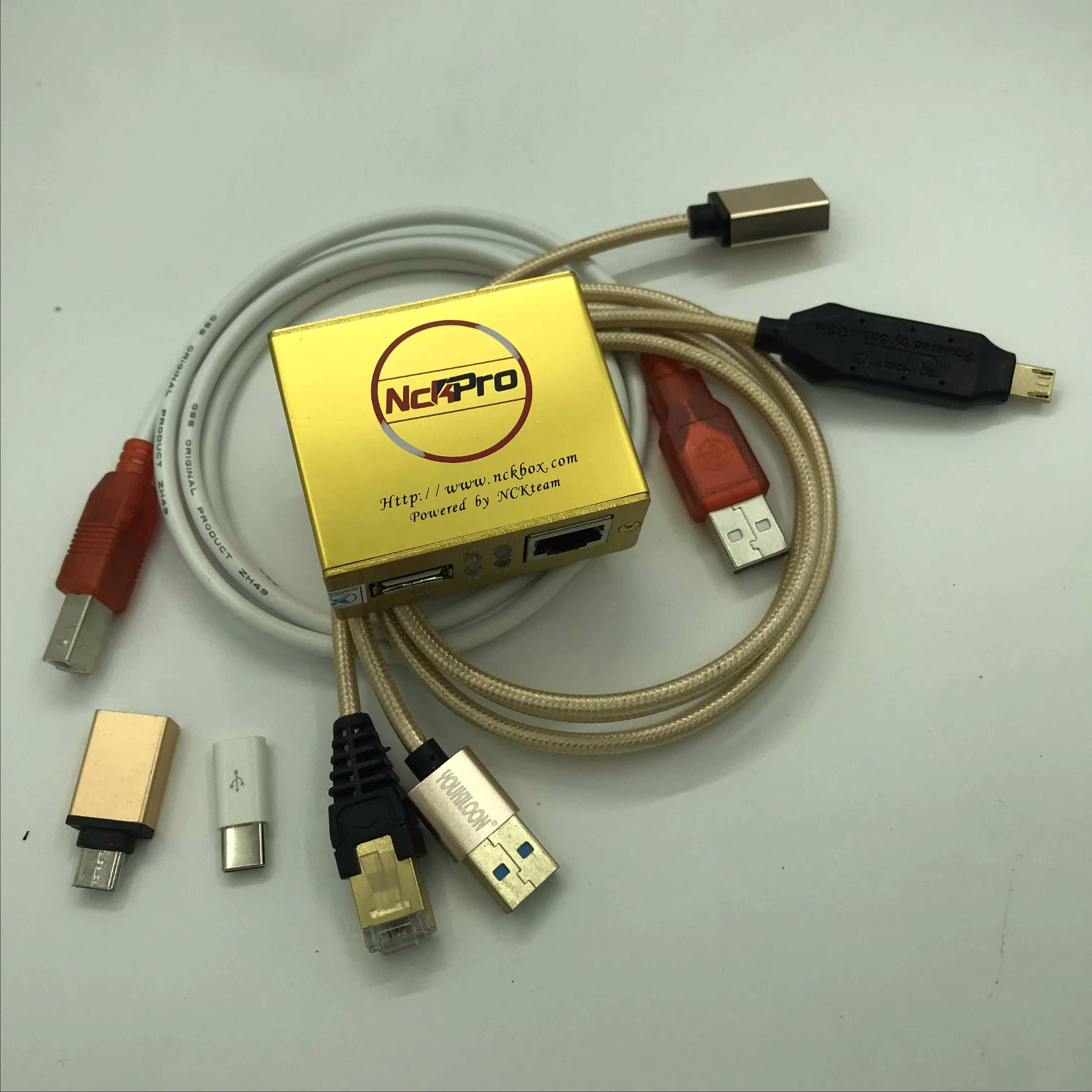 Новая версия оригинального NCK Pro Box/NCK 2 box (золотая коробка) (поддержка + UMT в 1)+(UMF) все
