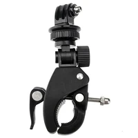 quick clip bicycle bike mount tripod adapter for gopro hero 6 5 4 3 for xiaomi yi 4k action camera for sjcamcamera accessor