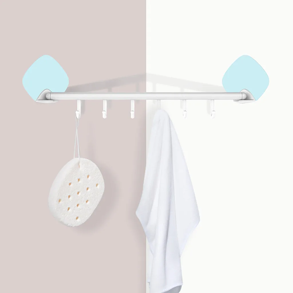 6 шт. крючков полки креативные для ванной кухни настенные висячие бесшовные без