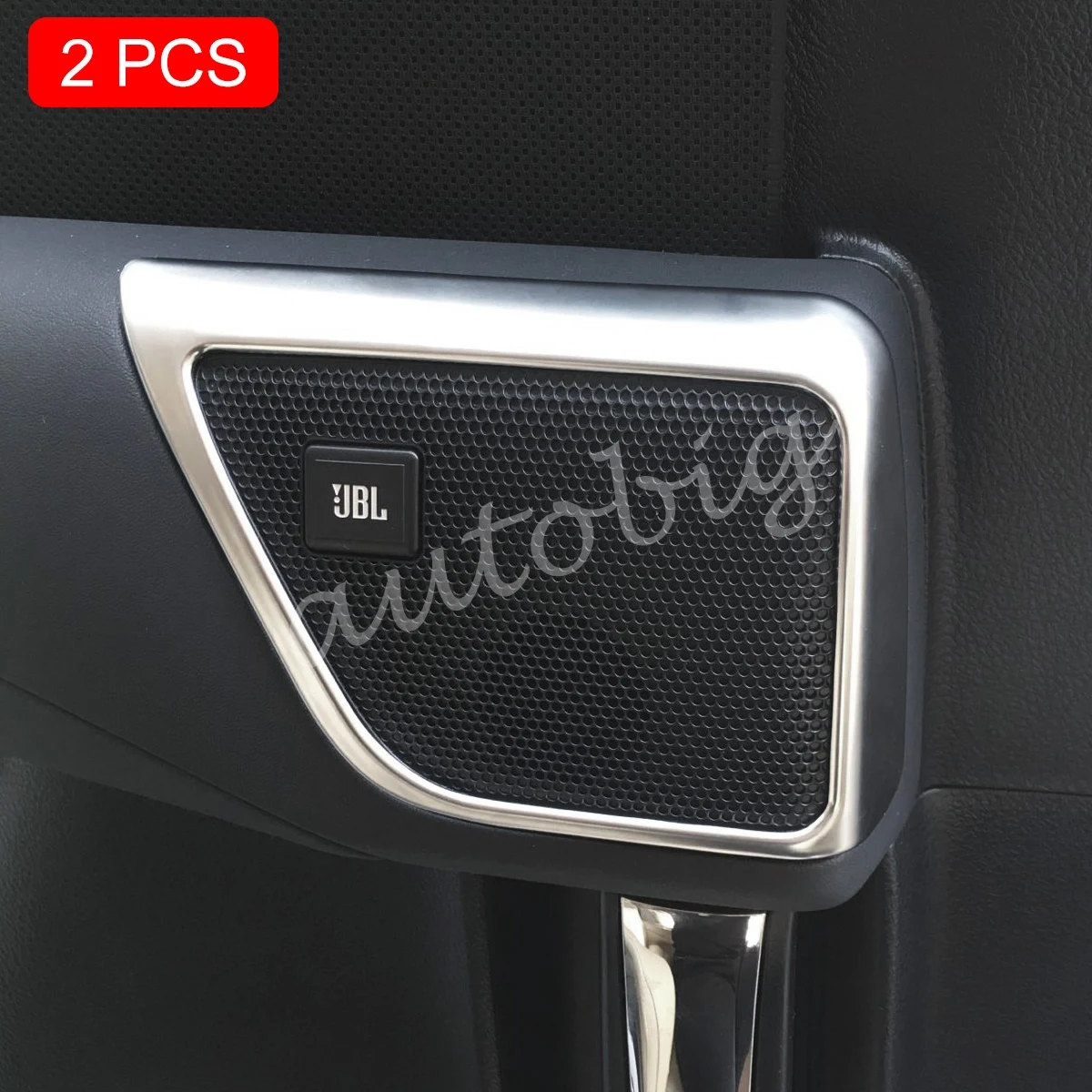 

For 2016-2021 Toyota Vellfire Alphard Interior Door Speaker Trims Cover Accessories Matte Chrome