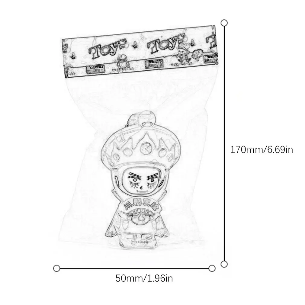 

Sichuan Opera Face Changing Doll Decorations Ornament Model Kids Holiday Gift Beijing opera pendant shake sound toys