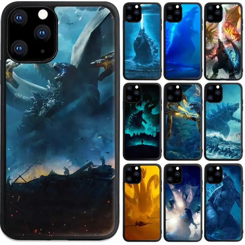 

Monster-Godzillas Phone Case For Iphone 5 SE 2020 6 6s 7 8 plus X Xr XS 11 12 13 Mini Pro Max PC Fundas Cover