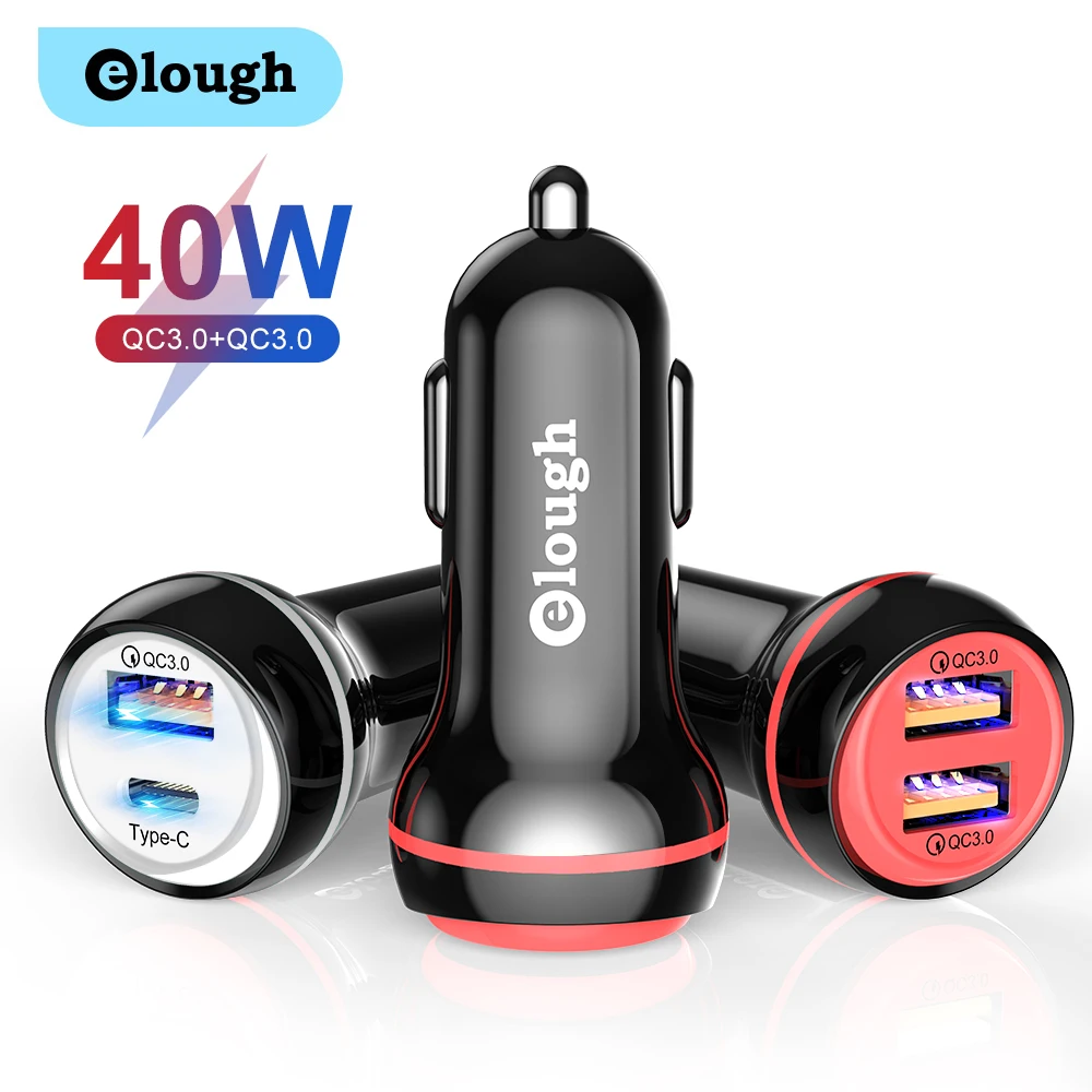 Быстрая зарядка Elough 30 Вт 4 0 3 PD быстрое зарядное устройство для iPhone samsung Xiaomi huawei