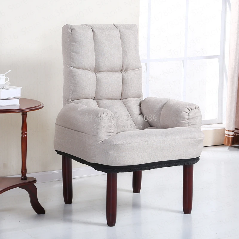 Многофункциональное складное кресло в японском стиле с татами одиночное ткань