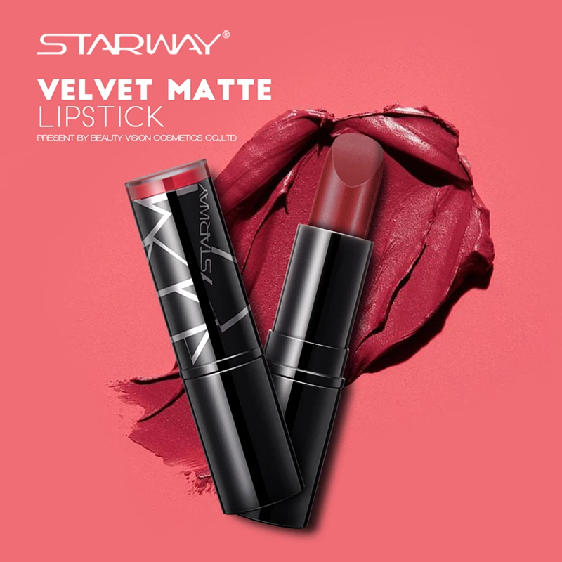 Матовая губная помада STARWAY матовая натуральная длинная прочная водостойкая