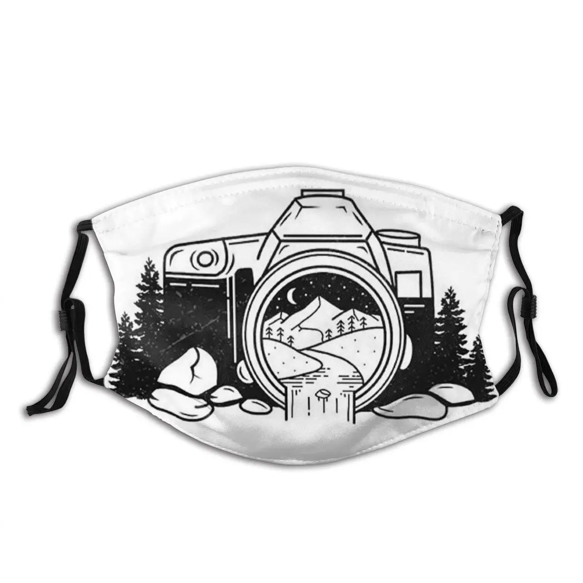 

Природа Камера фотограф журналист для профессиональной фотосъемки декорации многоразовые Мода лицевая маска ветрозащитный Холодостойкие