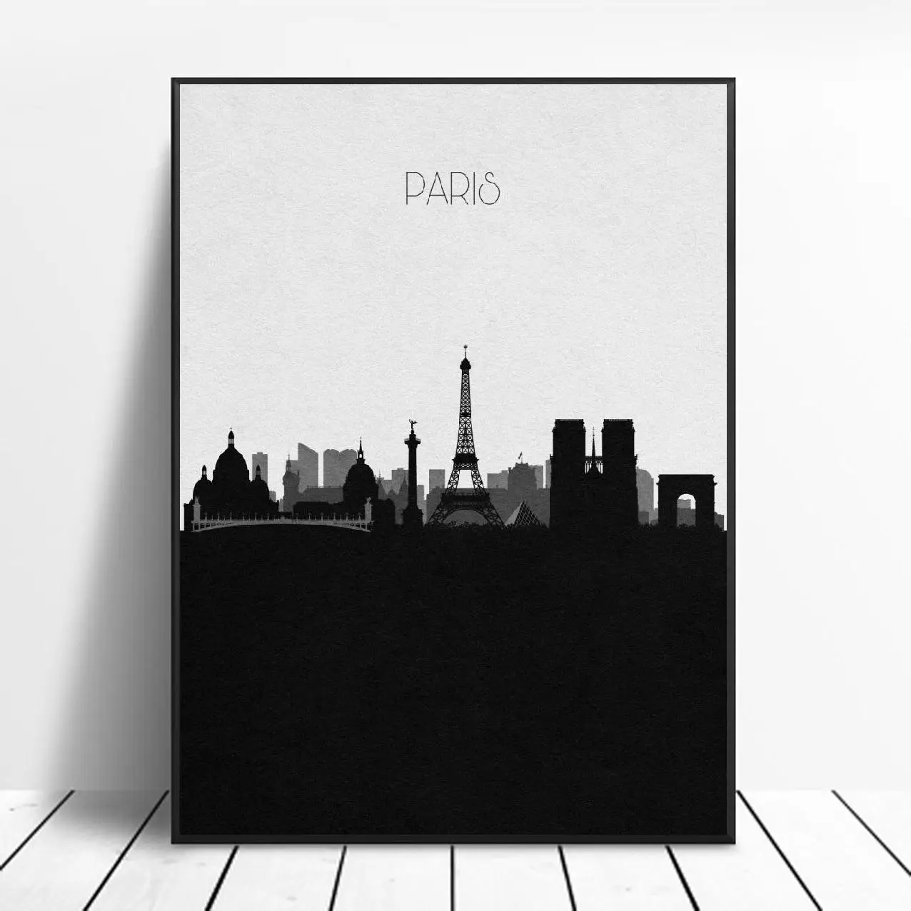 Париж Городской пейзаж картины на холсте принт современный плакат Настенная