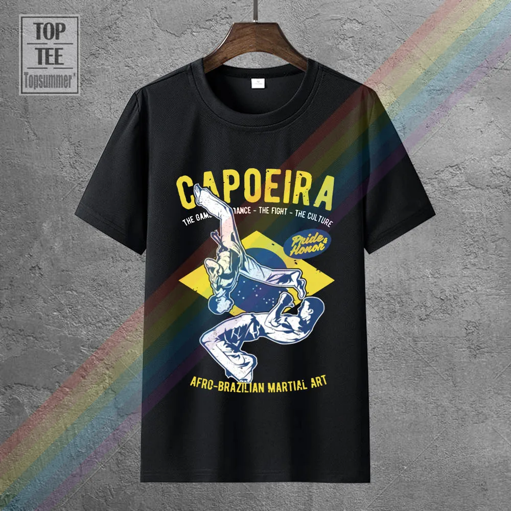 

Brazilian Capoeira T Shirt Martial Art Shirt Fighting Sportive Men Unisex 2018 Short Hip Hop Stranger Things Polyester T Shirts