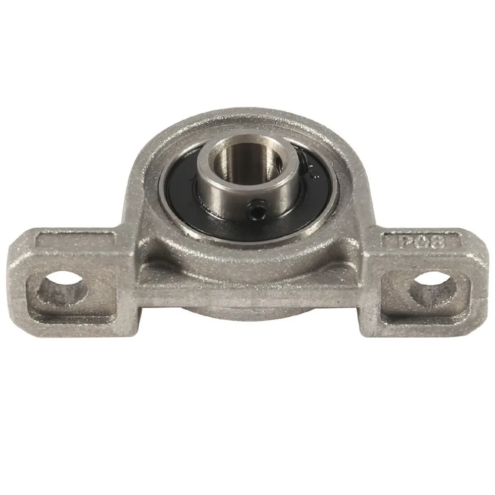 

10pcs/lot KP08 Bearing Pillow Block Bore Shaft Diameter 8mm Mounted Ball Bearing Shaft Spherical Roller Housing Zinc Alloy