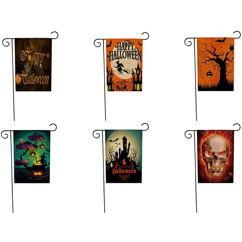 30*45 см Хэллоуин всепогодный Двор Сад украшения дома флаги Декор Горячая