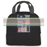 tame impala live at the vic large cool slim fit letter printed women men portable insulated lunch bag adult