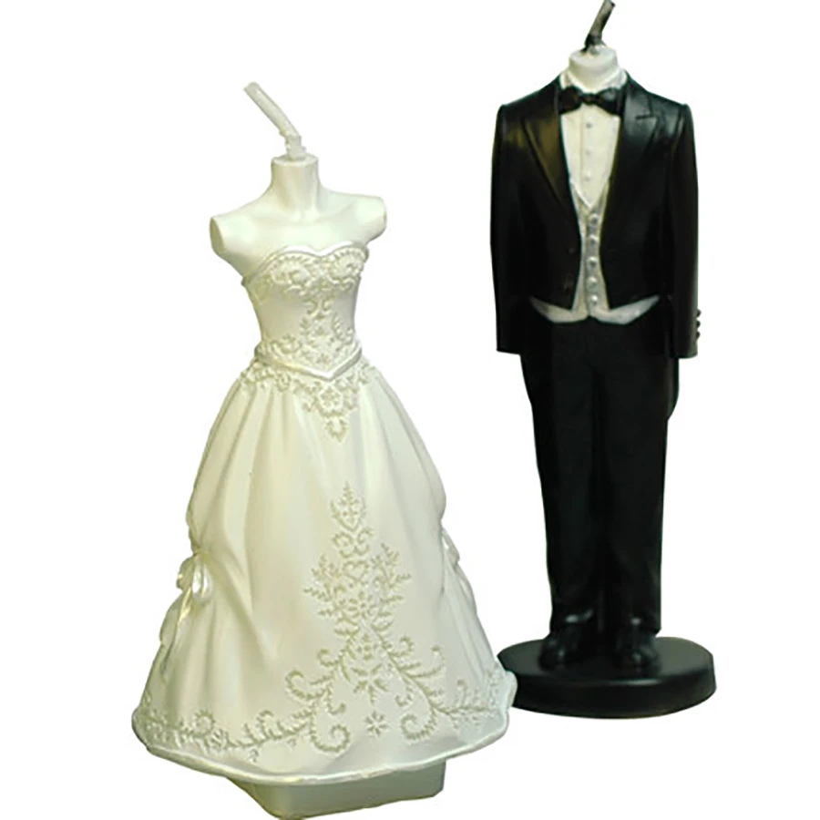 Романтический в виде жениха и невесты нарядное вечерние буж Бланш белого цвета