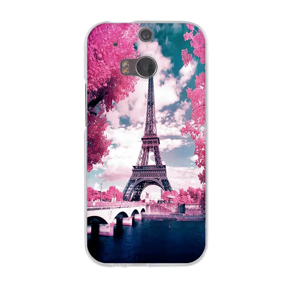 31 Чехол для htc One M8 M8s, чехол, мягкий чехол из ТПУ с узором для htc One M8 M8s, силиконовый чехол для htc One M8, защитные оболочки - Цвет: 31