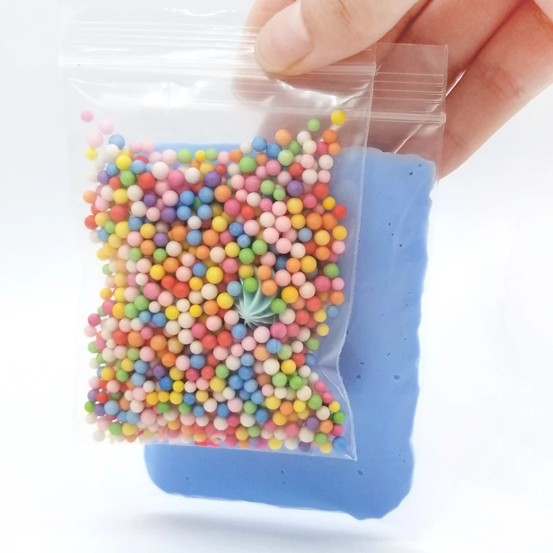 Мягкий облачный слайм 30 г + 10 хлопковая пушистая пена мини глина сделай сам слизь