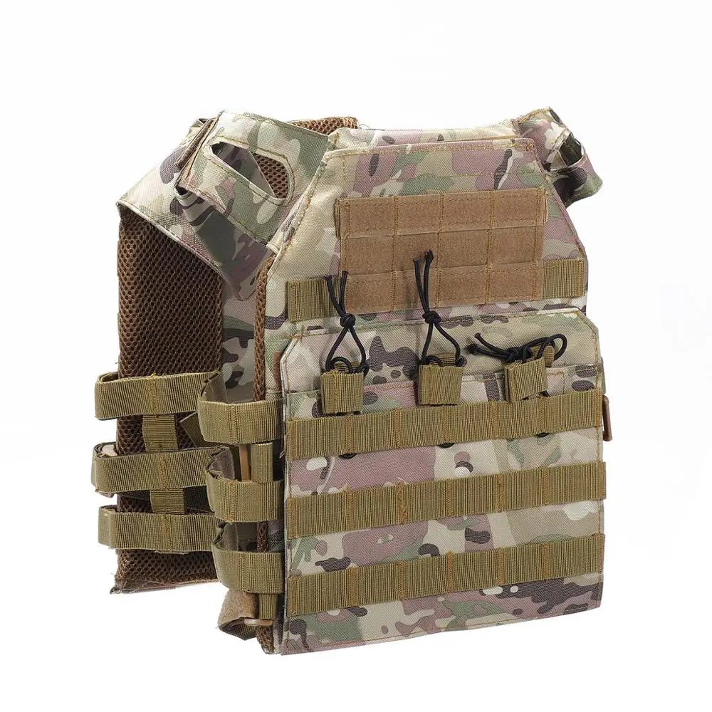 

Lightweight Plate Carrier Tactical Vest Military Hunting Airsoft Combat Portable