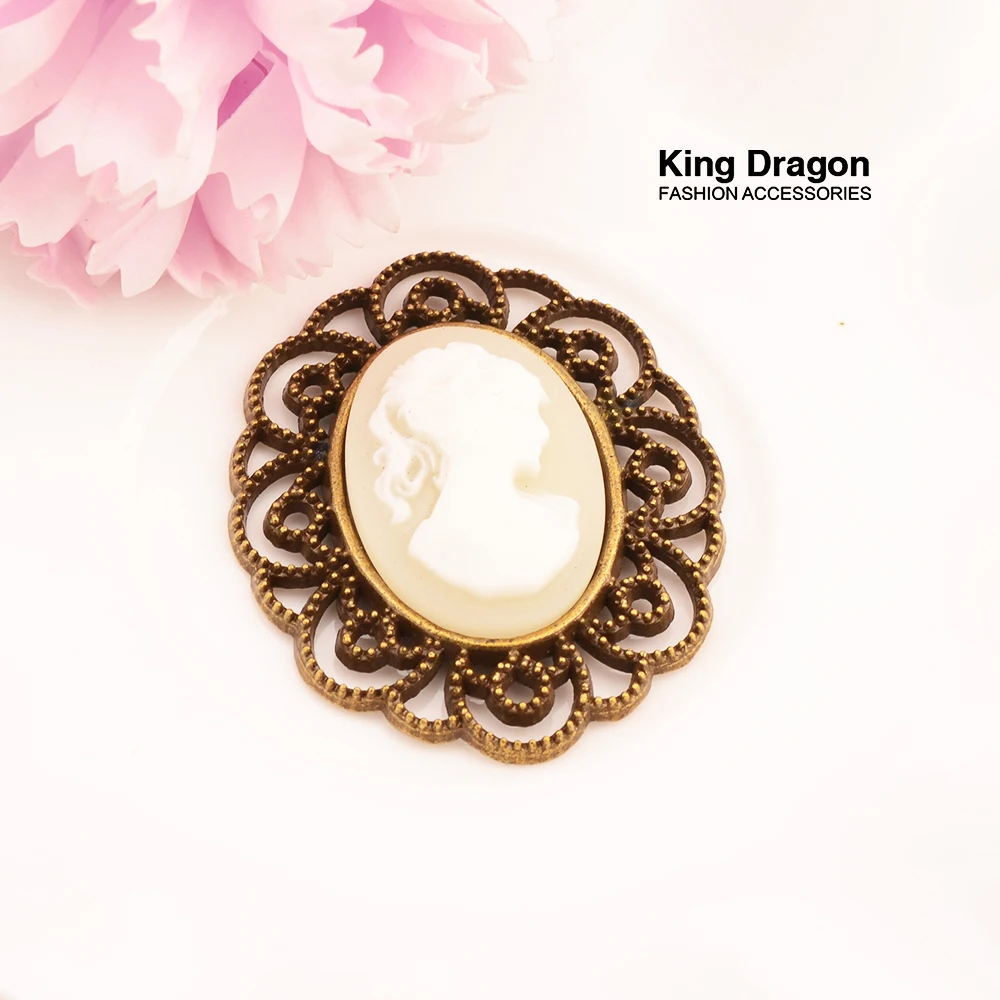 Новое поступление красота Камея плоские с одной стороны стразы приглашение