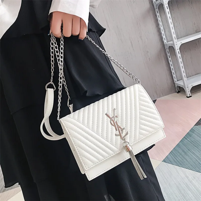 

Shoulder bag new fashion simple PU ladies messenger shoulder bag chain bag