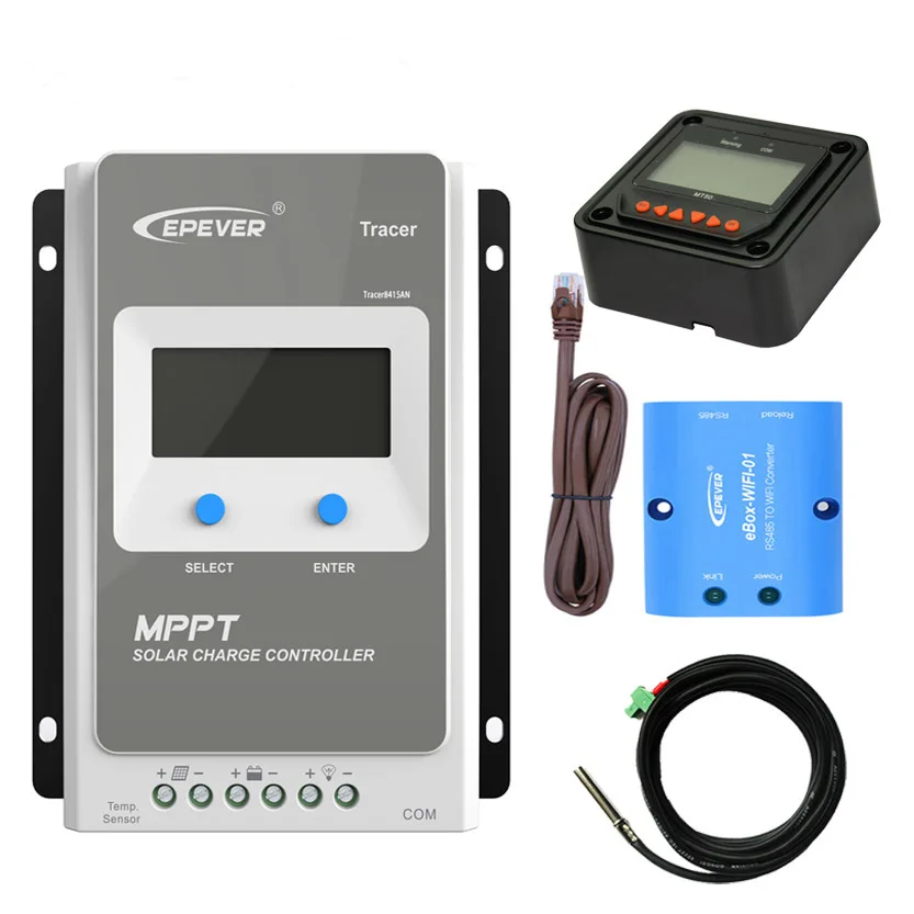 Контроллер EPEVER MPPT на солнечной батарее 12 В 24 зарядное устройство Tracer3210AN 4210AN 2210AN