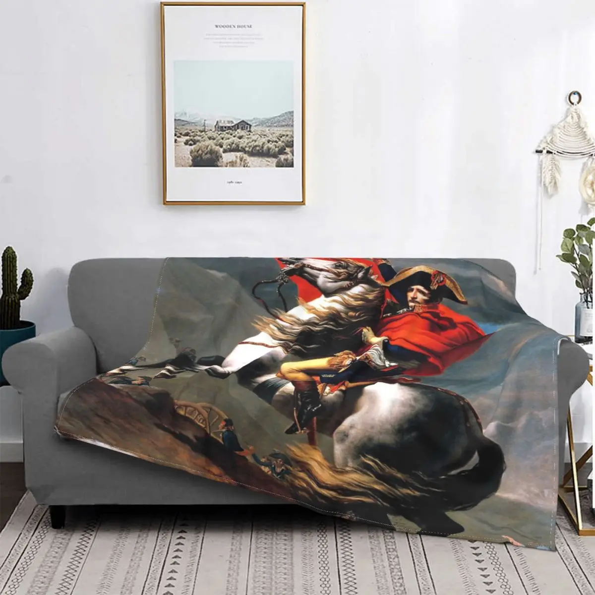 

Bonaparte-Manta a cuadros para cama, manta double para sofha, colcha para cama