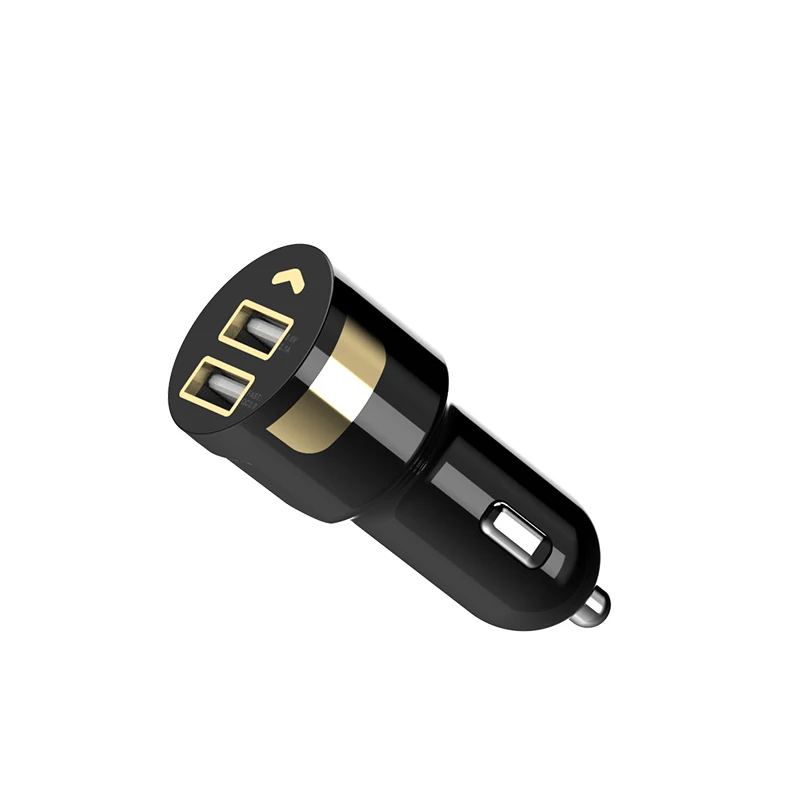 QC3.0 двойной зарядное устройство USB 3.1A адаптер Авто металлическое зарядное устройство для смартфонов/планшетов