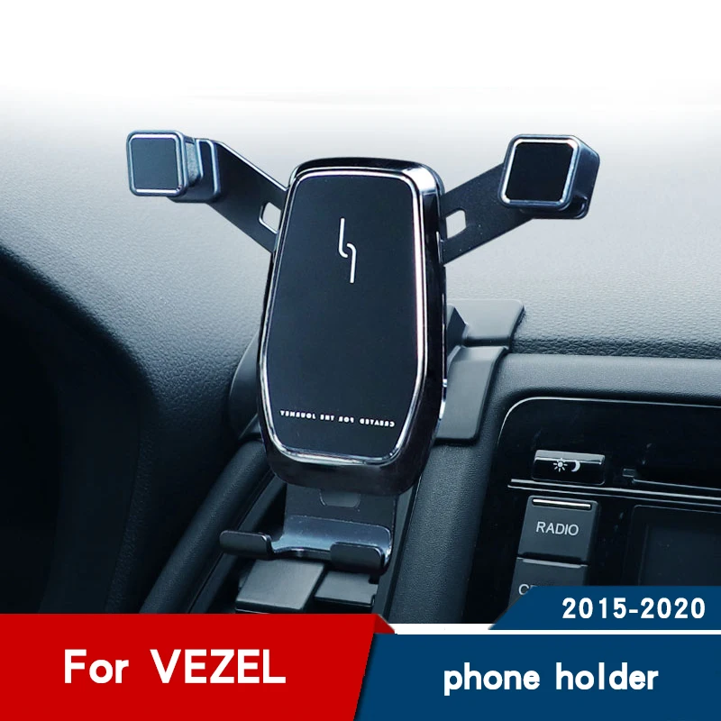 Car phone holder for honda vezel accessories interior modification air vent Mobile phone stand Navigation bracket 2014 2019 2020