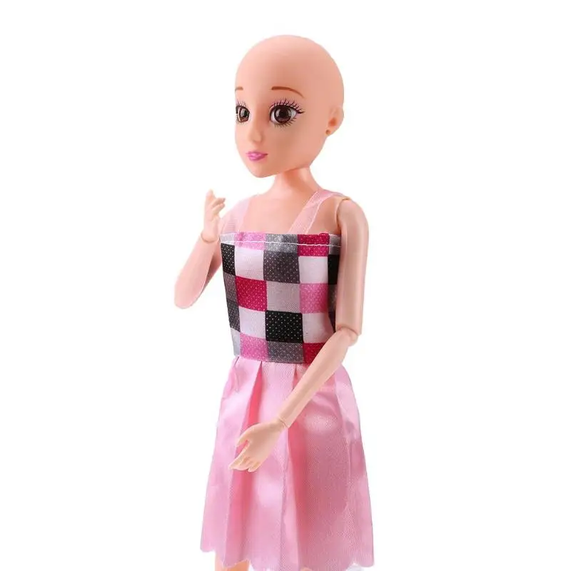 3D Косметическая линза телесного цвета Реплика Головы Куклы без волос