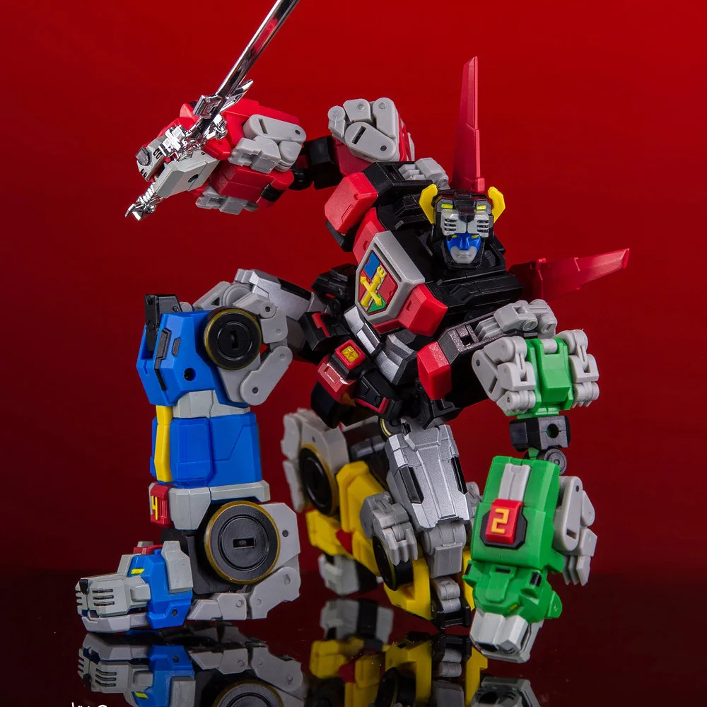 [В наличии] счастливый кот 17 см Voltron Beast King GoLion Манеки Neko Micro Cosmos MC-01 Elvis японский