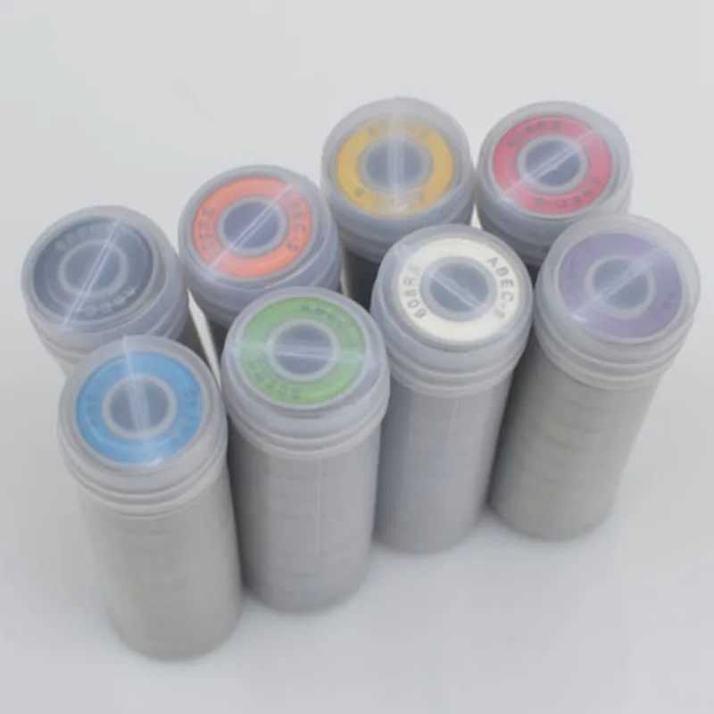 

8Pcs Hot Colorful Bearings For ABEC 9 Stainless Steel High Performance Roller Skate Scooter Skateboard Wheel Skateboard Tool