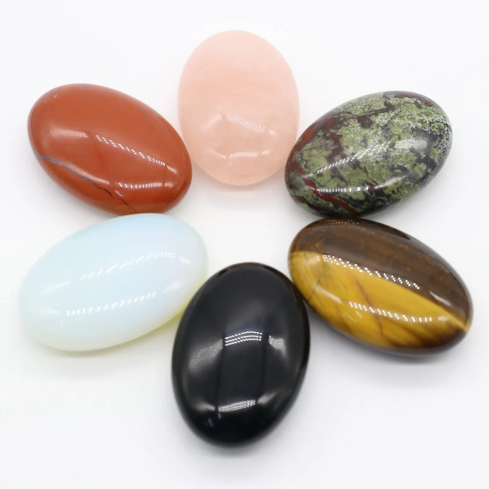 Овальный натуральный массажный камень для салона красоты инструменты защиты