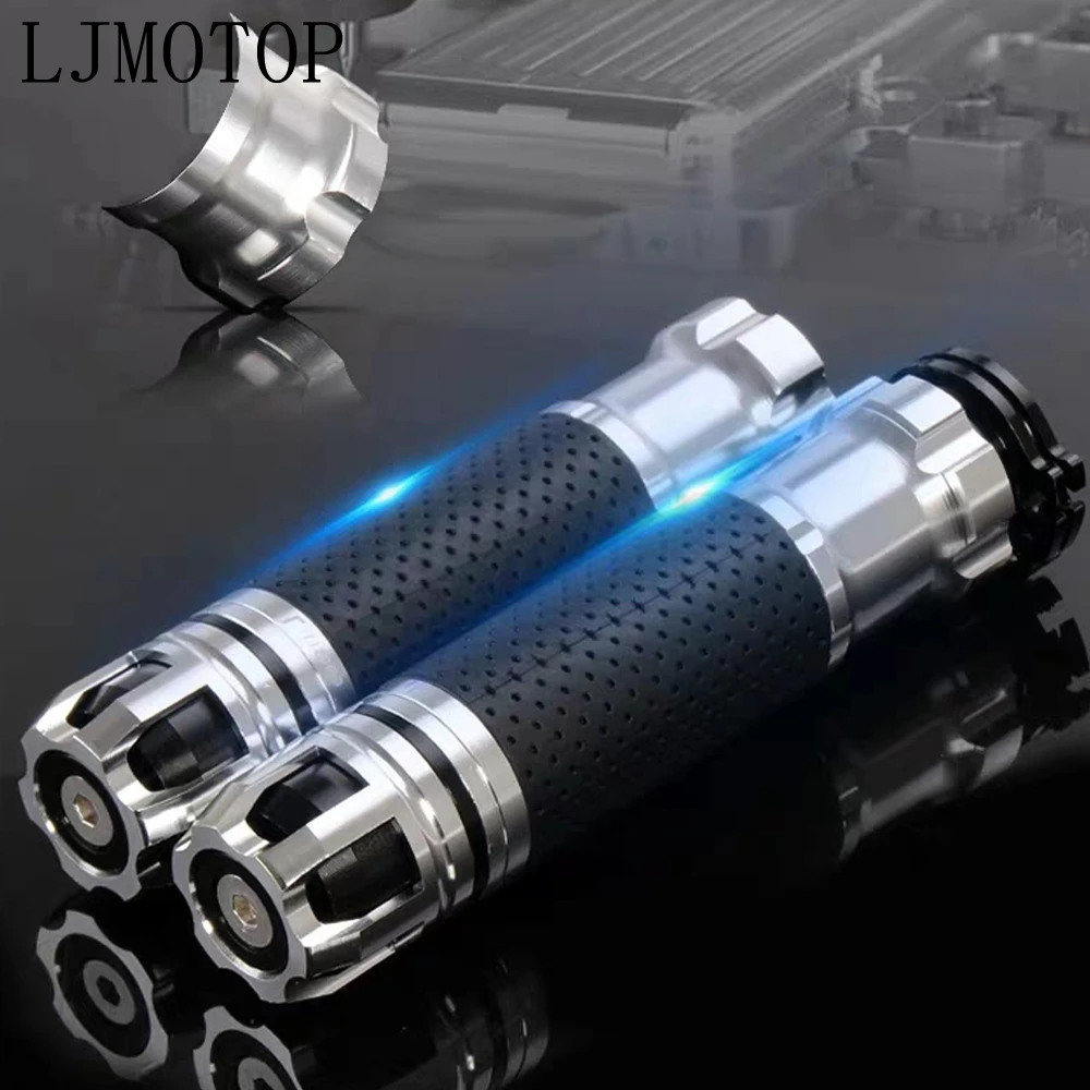 Универсальные наконечники руля мотоцикла CNC 7/8 '✢ мм для Kawasaki W800 Z750 ZX6 ZX9R ZXR400