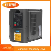 2 2kw 220v vfd variable frequency drive 1 5kw2 2kw3kw inverter 400hz 10a vfd inverter 1hp input 3hp output frequency inverter