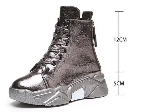 Сапоги Aleafalling женские из флока кожаные полусапожки Уличная обувь плоская подошва